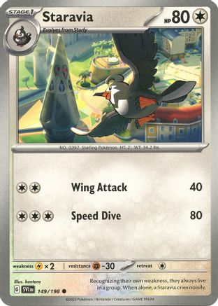 Staravia (149) - Scarlet & Violet