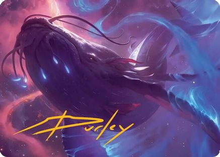 Starbreach Whale (009s) Gold-Stamped - Art Series: Edge of Eternities
