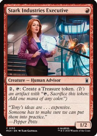 Stark Industries Executive (153) - Marvel Super Heroes