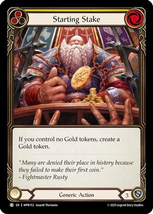 Starting Stake (Yellow) (MPW152) - Mastery Pack Warrior