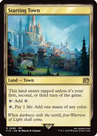Starting Town (289) Foil - FINAL FANTASY