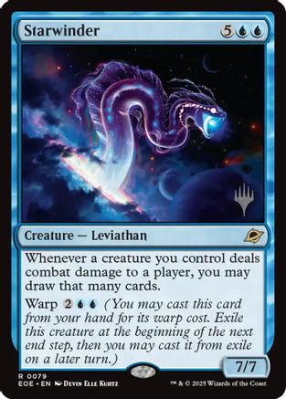 Starwinder (Promo Pack) (079) Foil - Edge of Eternities