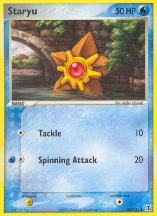 Staryu (84) Reverse Holofoil - Delta Species