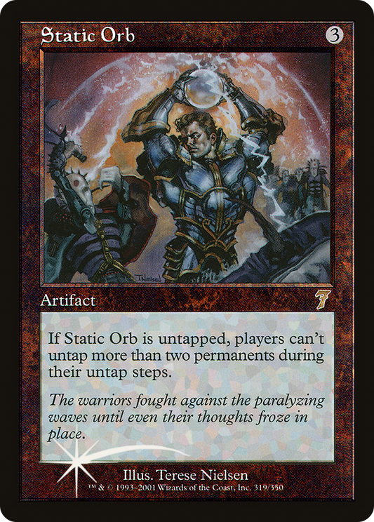 Static Orb (319) Foil - Seventh Edition