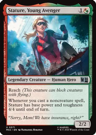 Stature, Young Avenger (571) - Marvel Super Heroes