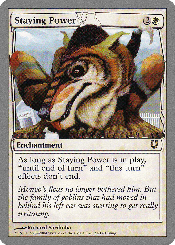 Staying Power (021) - Unhinged