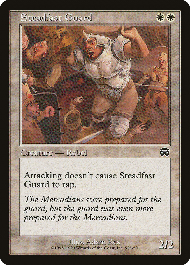 Steadfast Guard (050) Foil - Mercadian Masques