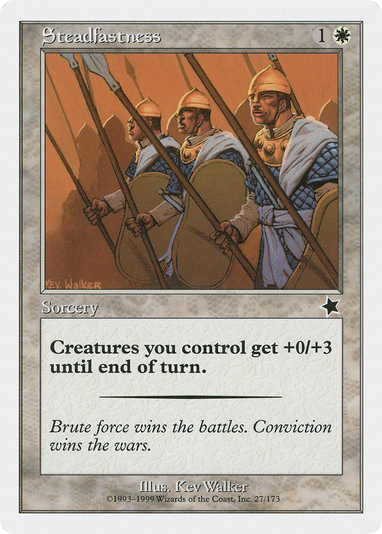Steadfastness (027) - Starter 1999