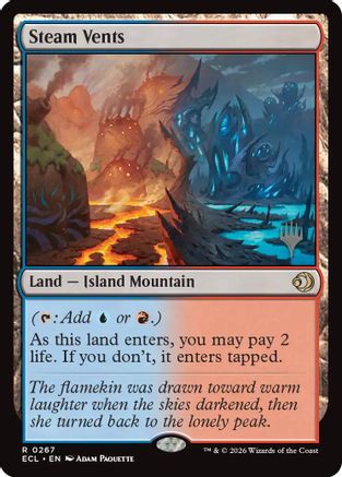 Steam Vents (Promo Pack) (267) - Lorwyn Eclipsed