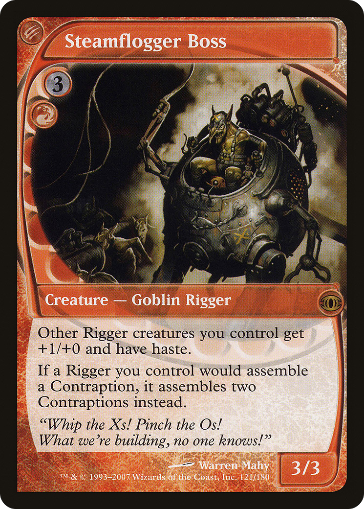 Steamflogger Boss (121) Foil - Future Sight