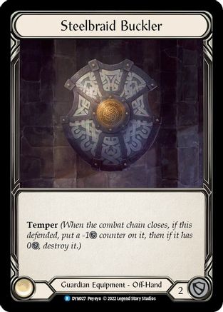 Steelbraid Buckler (DYN027) - Dynasty
