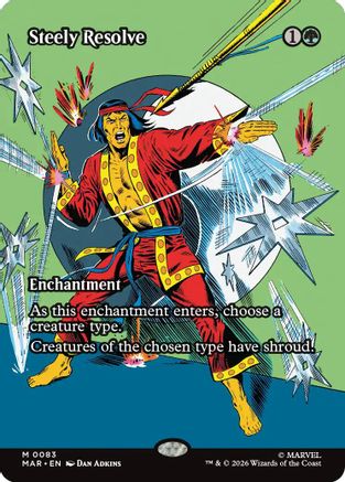 Steely Resolve (083) Foil - Marvel Universe