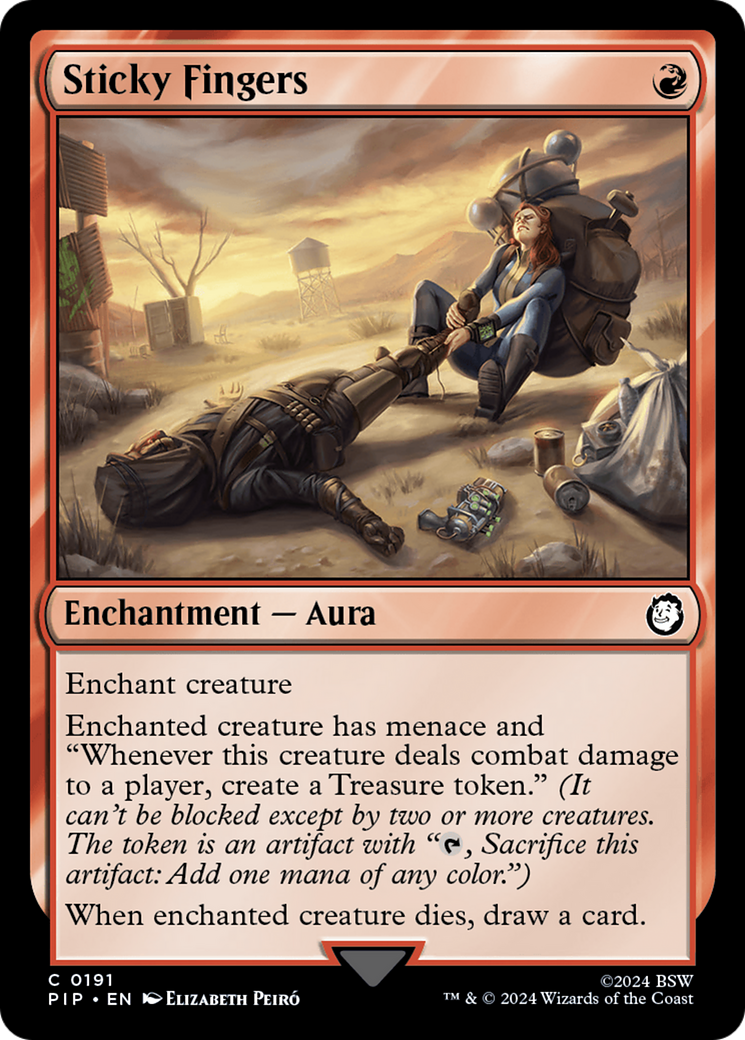 Sticky Fingers (191) Foil - Fallout