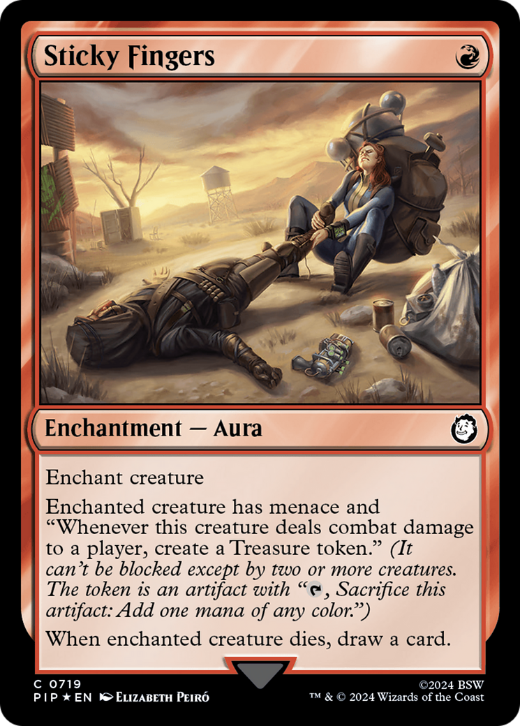 Sticky Fingers (719) Surge Foil - Fallout