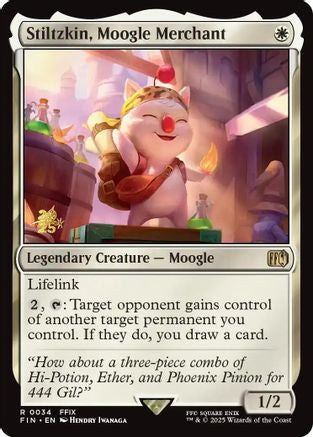 Stiltzkin, Moogle Merchant (034) Foil - FINAL FANTASY