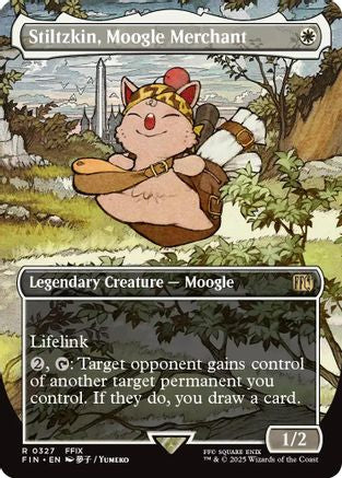 Stiltzkin, Moogle Merchant (Borderless) (327) - FINAL FANTASY