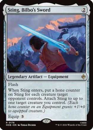 Sting, Bilbo's Sword (178) - The Hobbit