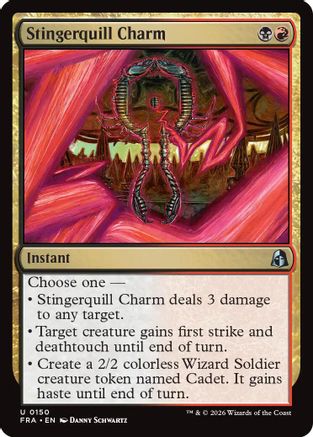 Stingerquill Charm (150) Foil - Reality Fracture