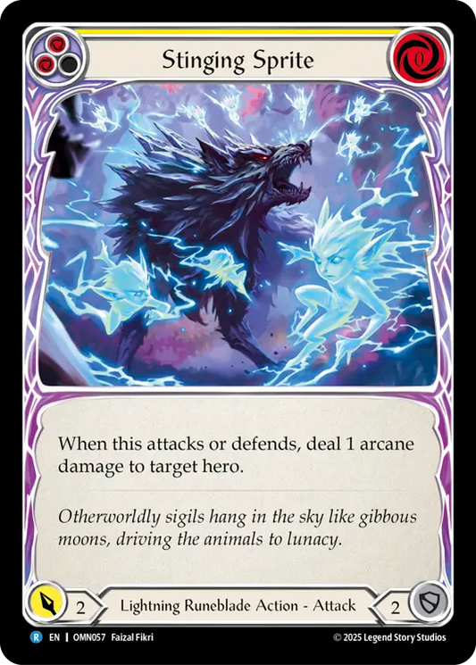 Stinging Sprite (Yellow) (OMN057) - Omens of the Third Age