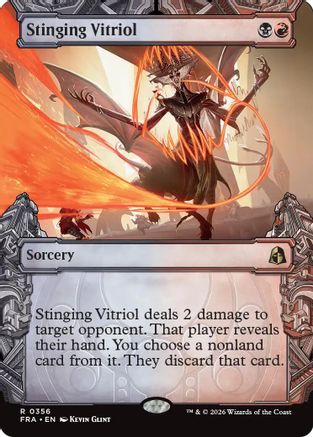 Stinging Vitriol (Sculptor's Stronghold Showcase) (356) - Reality Fracture