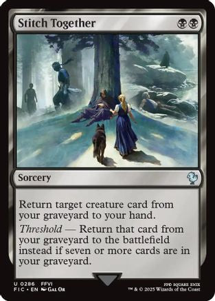 Stitch Together (286) Surge Foil - Commander: FINAL FANTASY