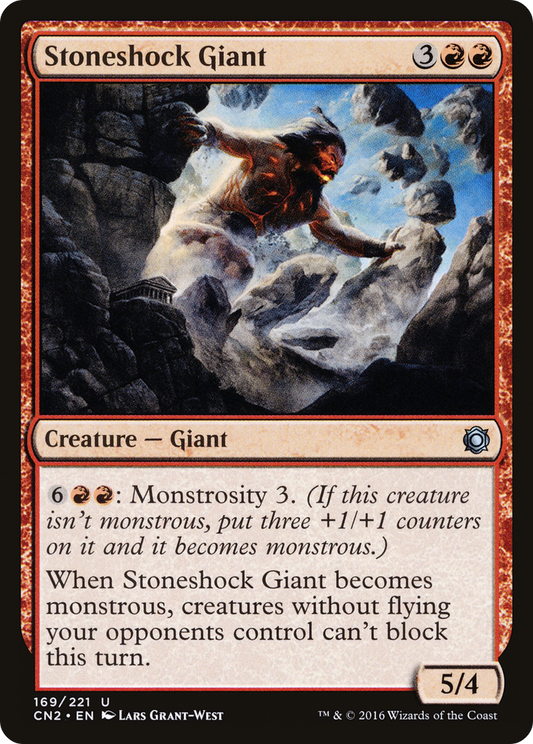 Stoneshock Giant (169) Foil - Conspiracy: Take the Crown