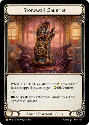 Stonewall Gauntlet (MST190) Rainbow Foil - Part the Mistveil