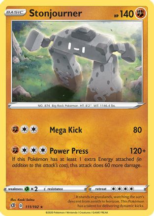 Stonjourner (Deck Exclusives) (111) - Rebel Clash