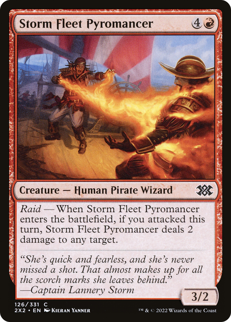 Storm Fleet Pyromancer (126) - Double Masters 2022