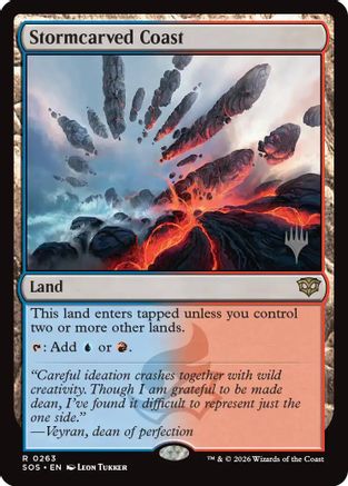Stormcarved Coast (Promo Pack) (263) - Secrets of Strixhaven