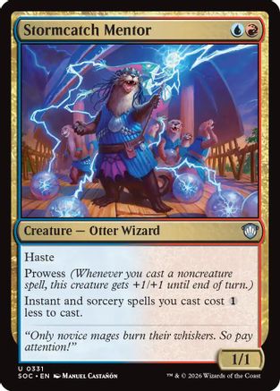 Stormcatch Mentor (331) - Commander: Secrets of Strixhaven
