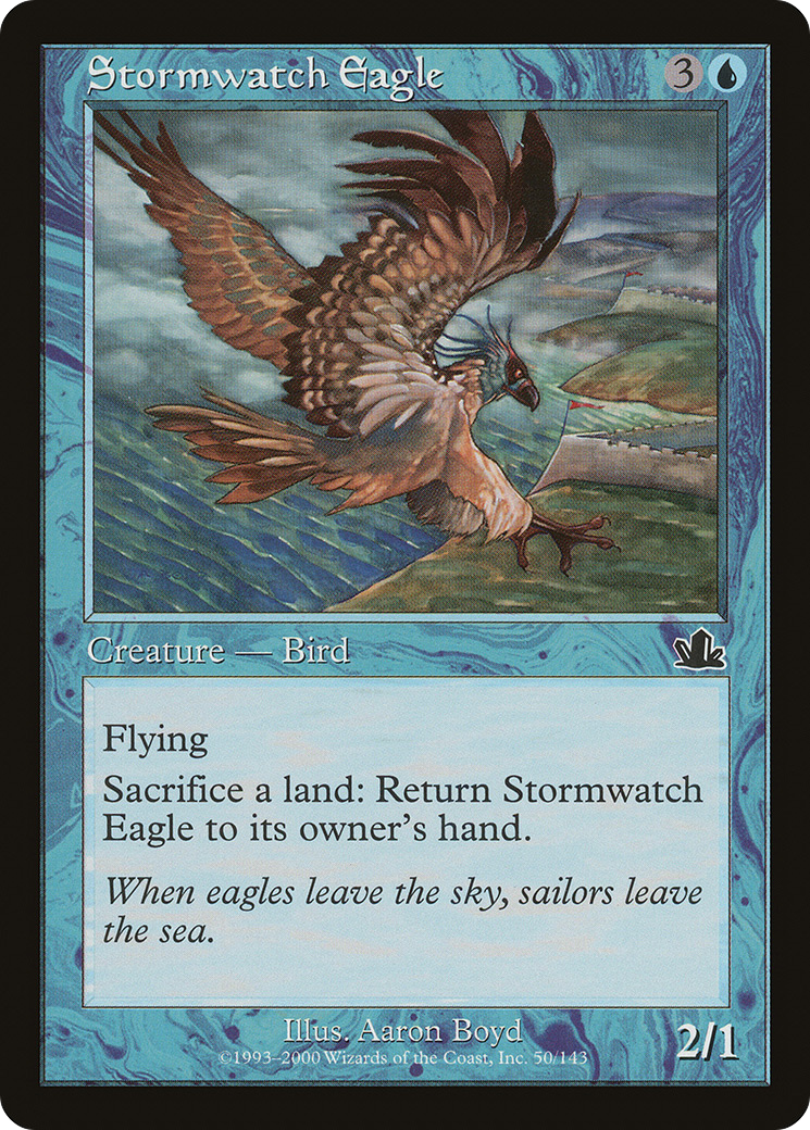 Stormwatch Eagle (050) Foil - Prophecy