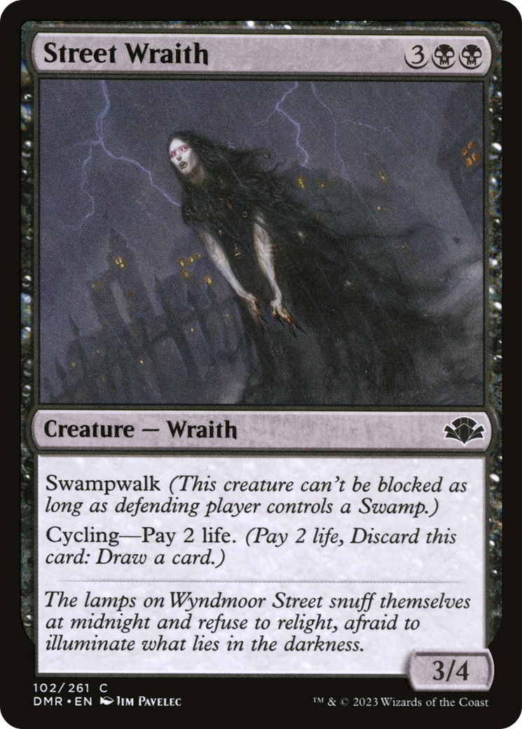 Street Wraith (102) - Dominaria Remastered Foil
