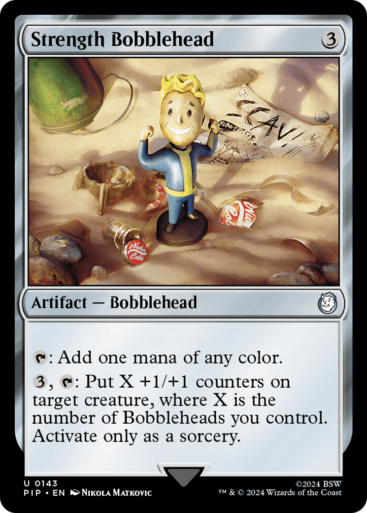 Strength Bobblehead (143) Foil - Fallout