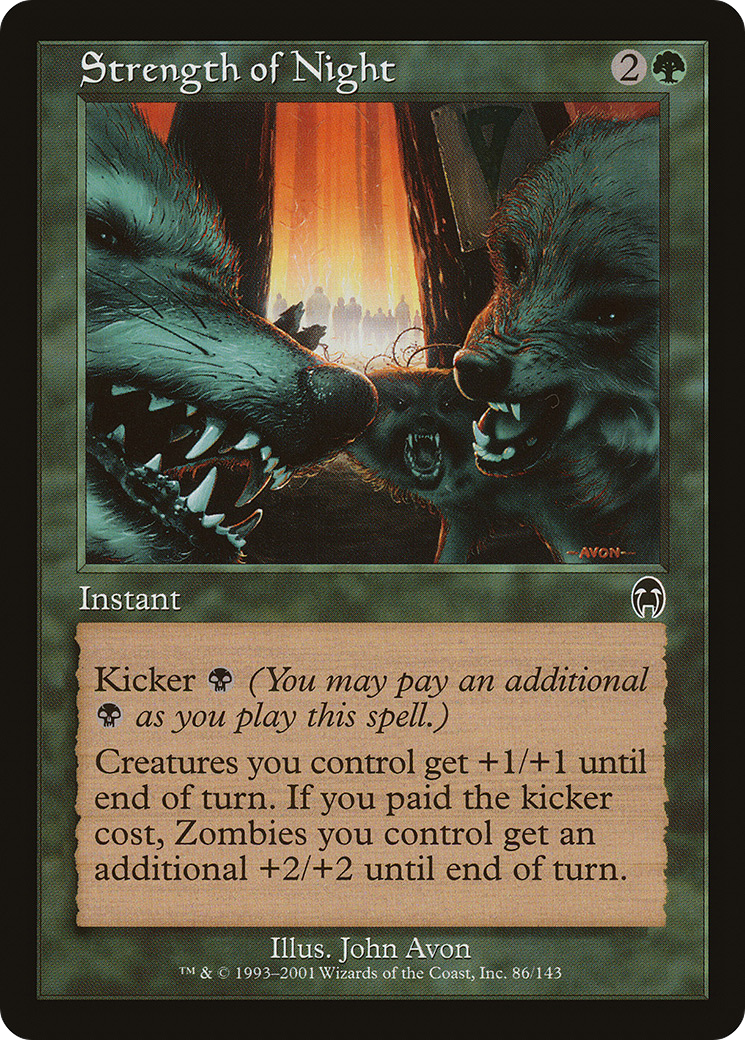 Strength of Night (086) Foil - Apocalypse