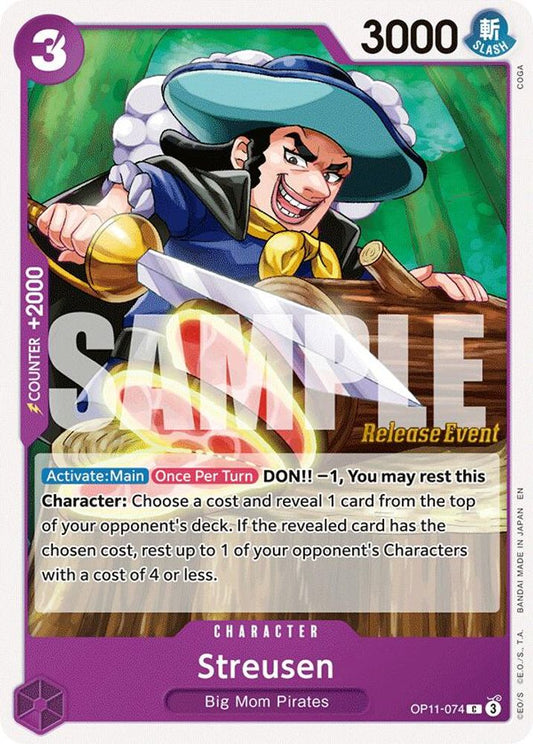 Streusen (OP11-074) Release Event Cards