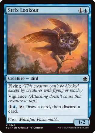 Strix Lookout (748) - Foundations