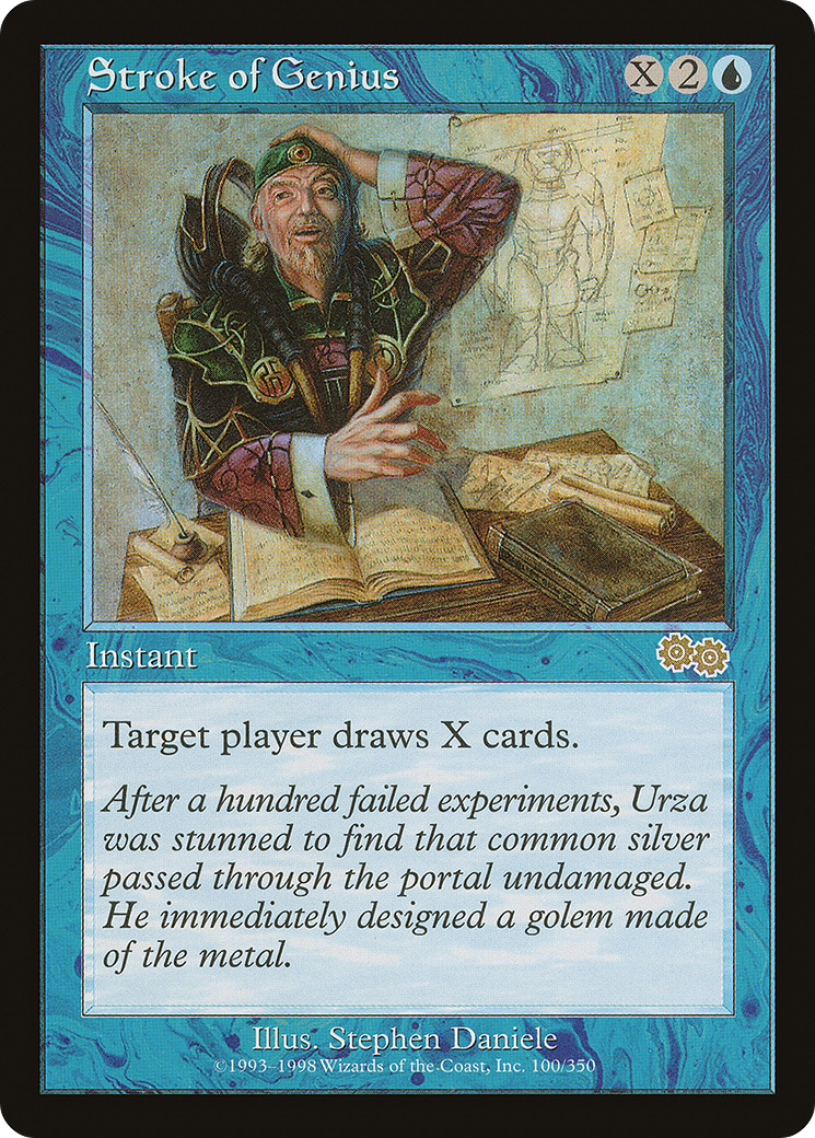Stroke of Genius (100) - Urza's Saga