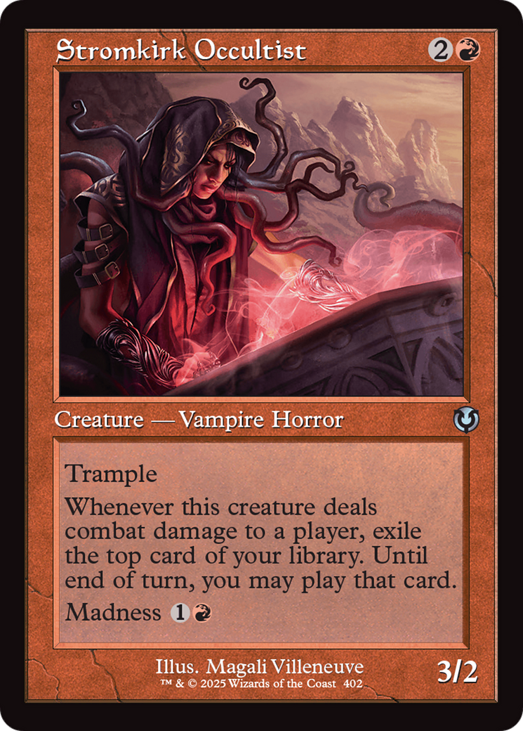 Stromkirk Occultist (Retro) (402) Foil - Innistrad Remastered
