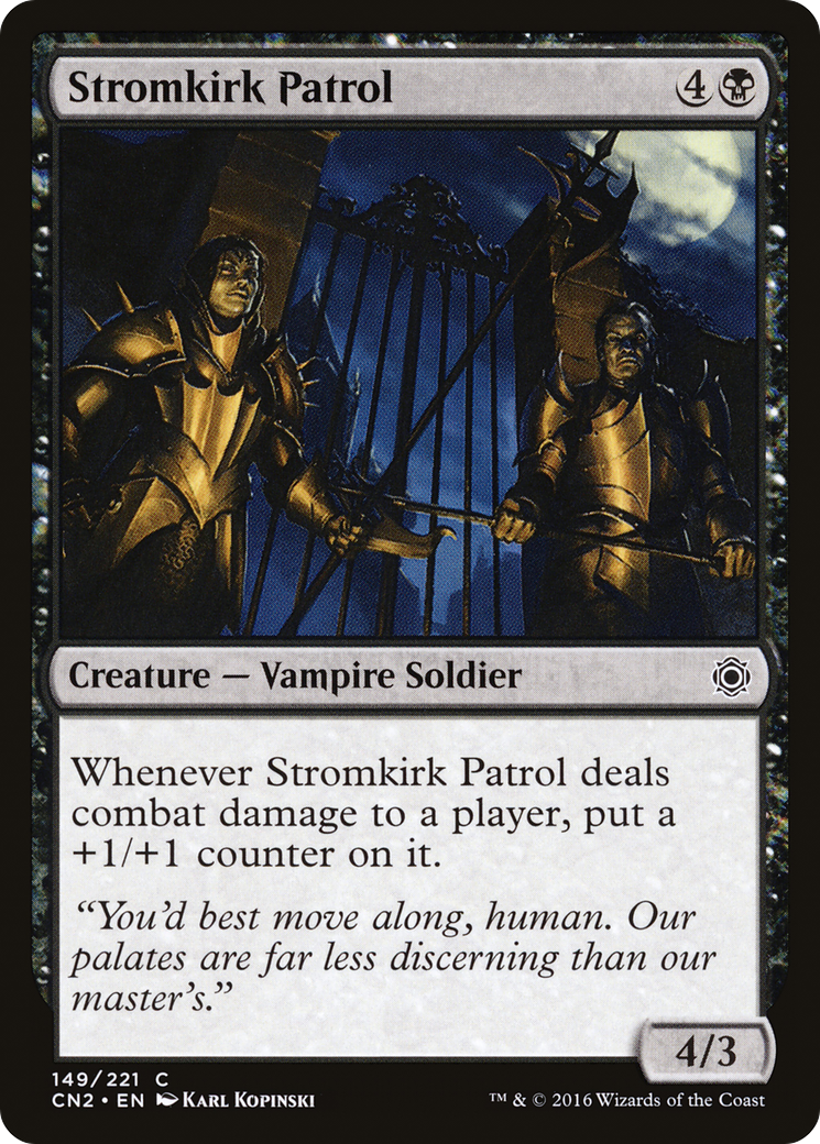 Stromkirk Patrol (149) Foil - Conspiracy: Take the Crown