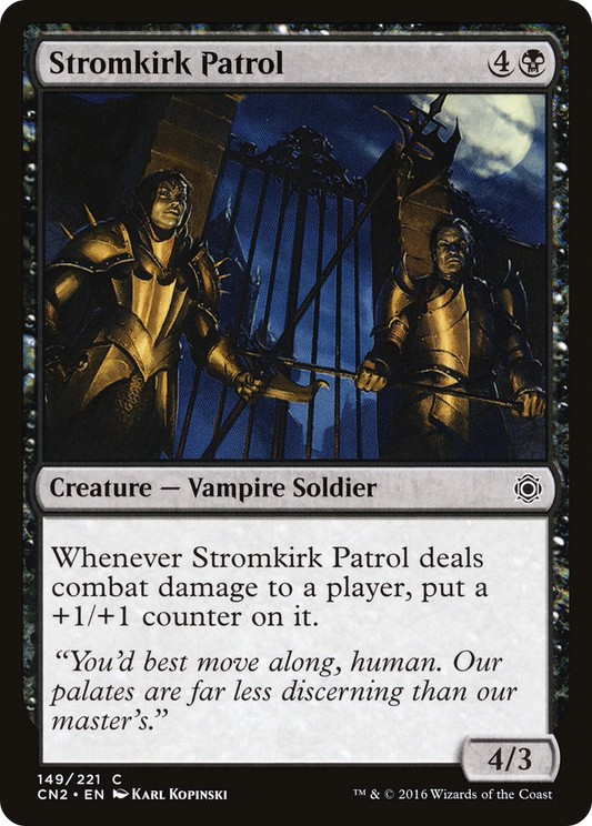Stromkirk Patrol (149) Foil - Conspiracy: Take the Crown