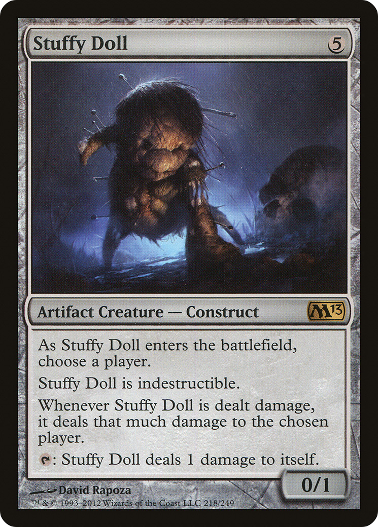 Stuffy Doll (218) Foil - Magic 2013