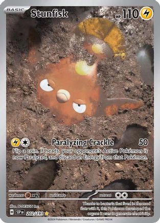 Stunfisk (202) Holofoil - Surging Sparks