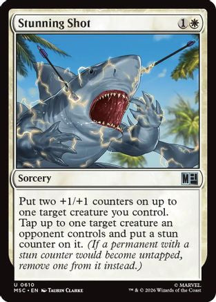Stunning Shot (610) Foil - Commander: Marvel Super Heroes