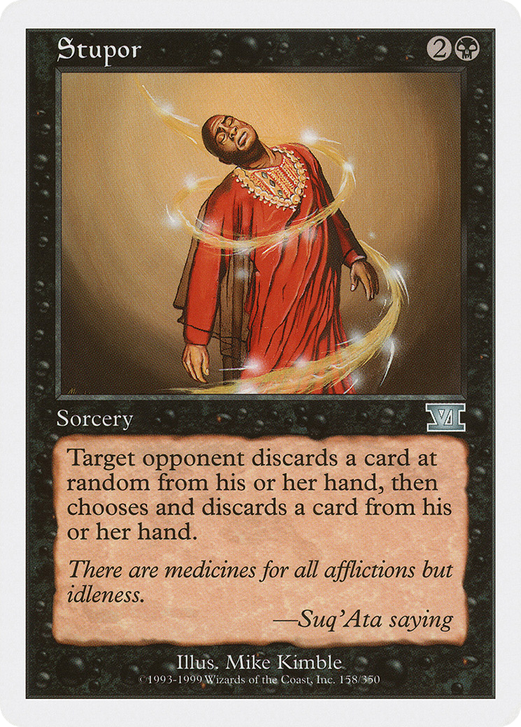 Stupor (158) - Classic Sixth Edition