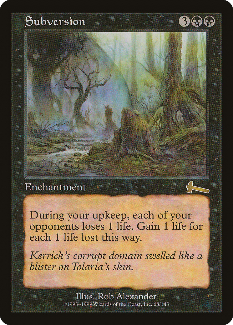 Subversion (068) Foil - Urza's Legacy