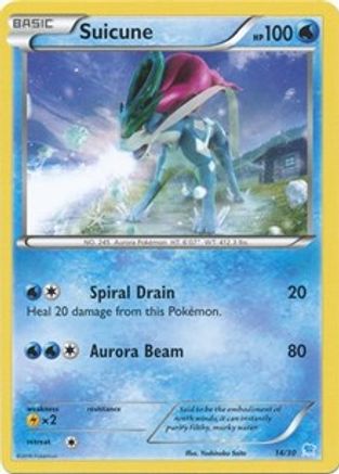 Suicune (14) - Trainer Kit: Pikachu Libre & Suicune