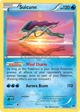Suicune (30) Holofoil - BREAKpoint