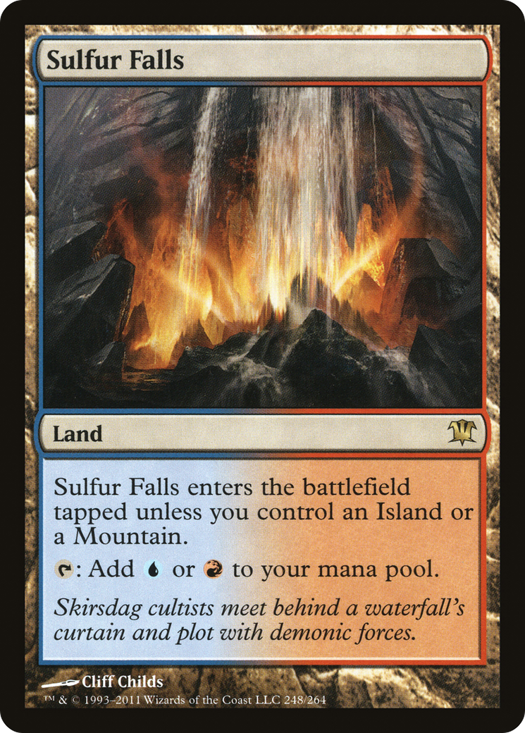 Sulfur Falls (248) Foil - Innistrad