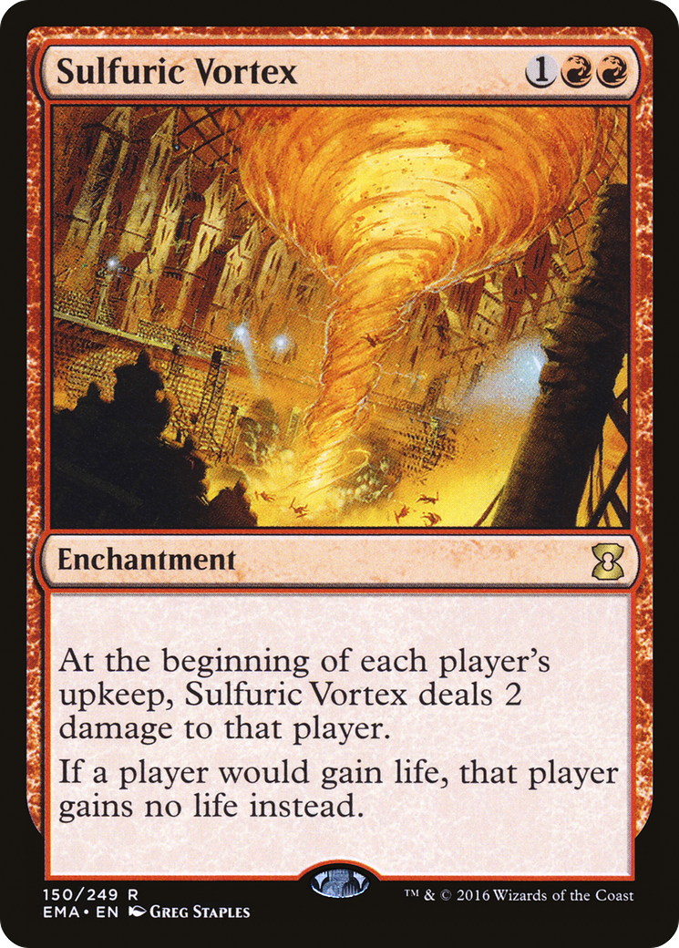 Sulfuric Vortex (150) Foil - Eternal Masters